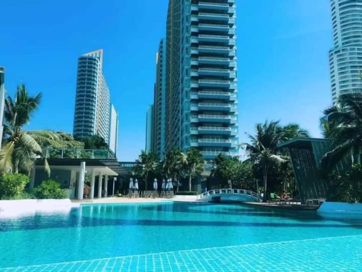 شقة 2 ห้องนอน 2 ห้องน้ำ Seaview Jomtien ชั้น18 المظهر الخارجي الصورة