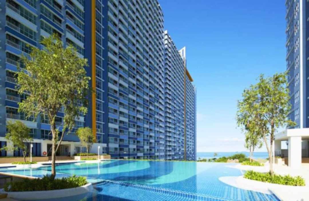 شقة 2 ห้องนอน 2 ห้องน้ำ Seaview Jomtien ชั้น18 المظهر الخارجي الصورة